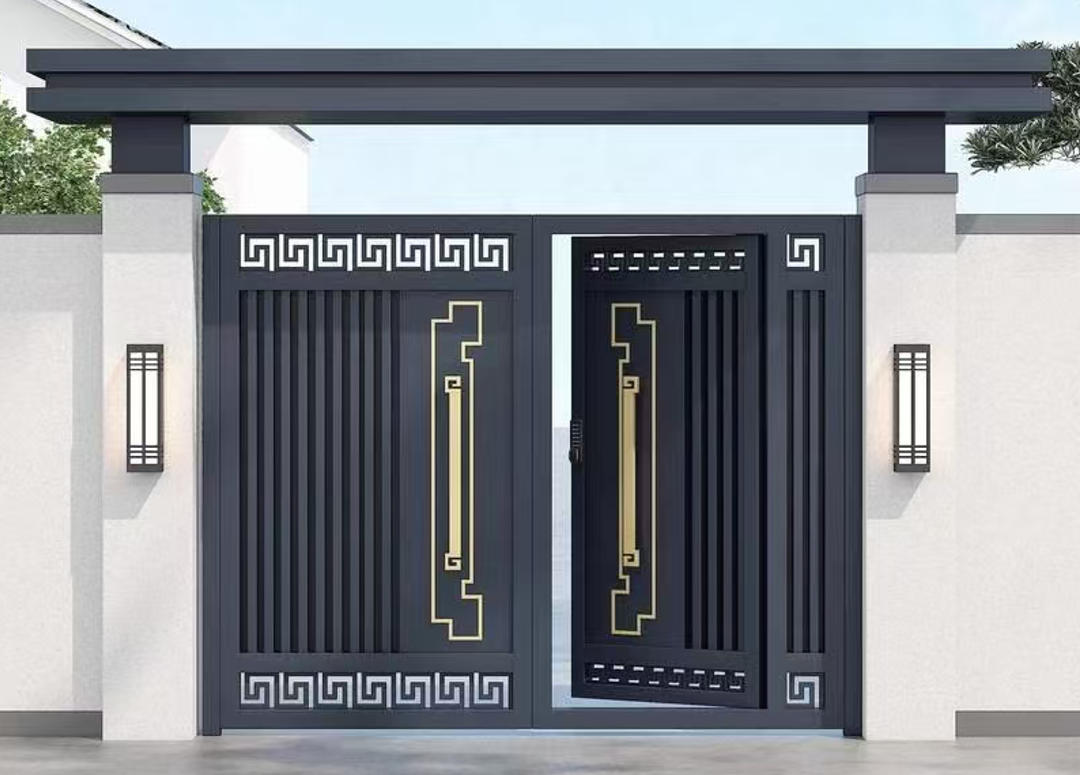 南京新中式别墅大门