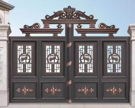 自建房庭院大门